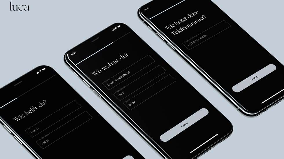 App downloaden, Kontakt anlegen, einchecken