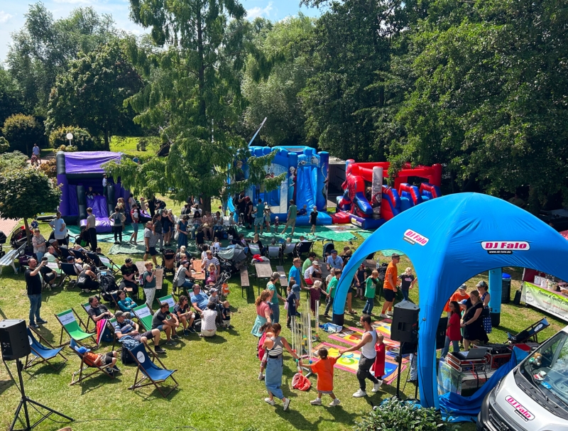 Kinderveranstaltung auf der Festwiese