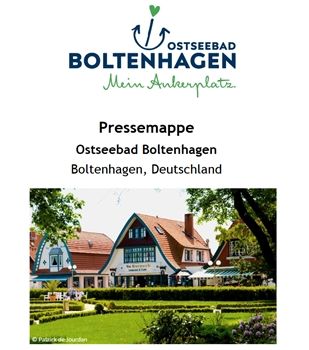 Pressemappe Ostseebad Boltenhagen 