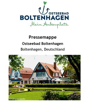 Pressemappe Ostseebad Boltenhagen