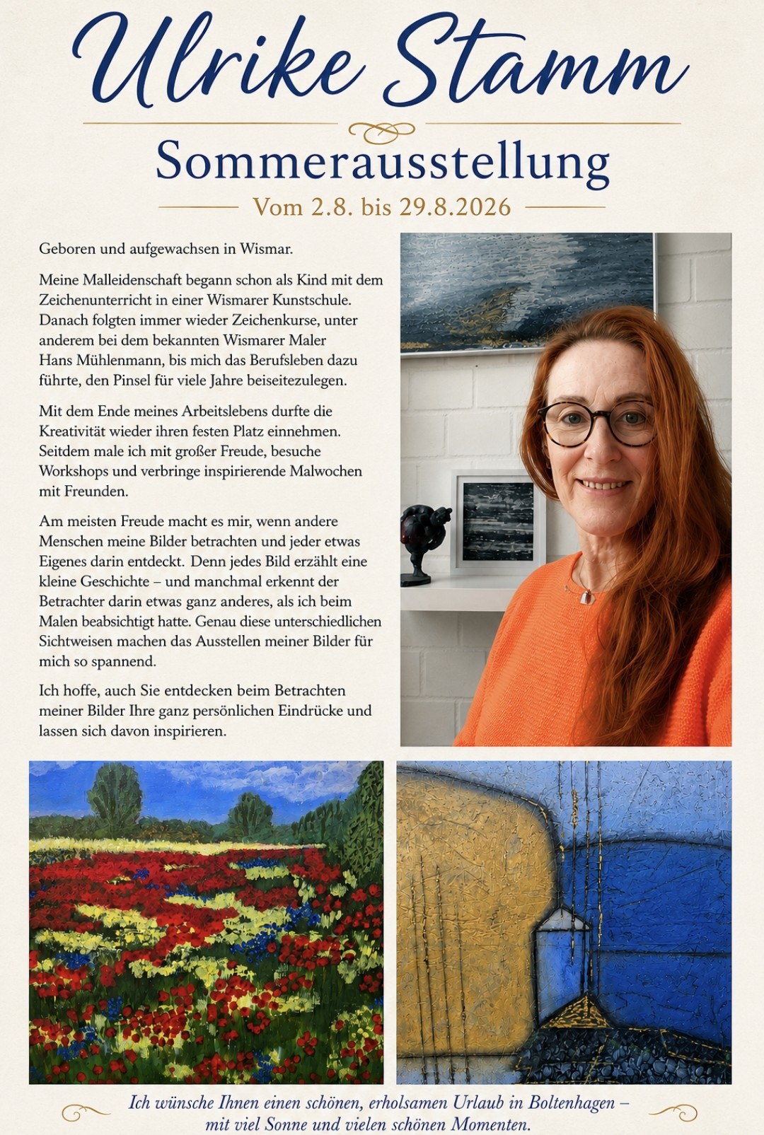Ausstellung 02.08.2026 Ausstellung 02.08.2026