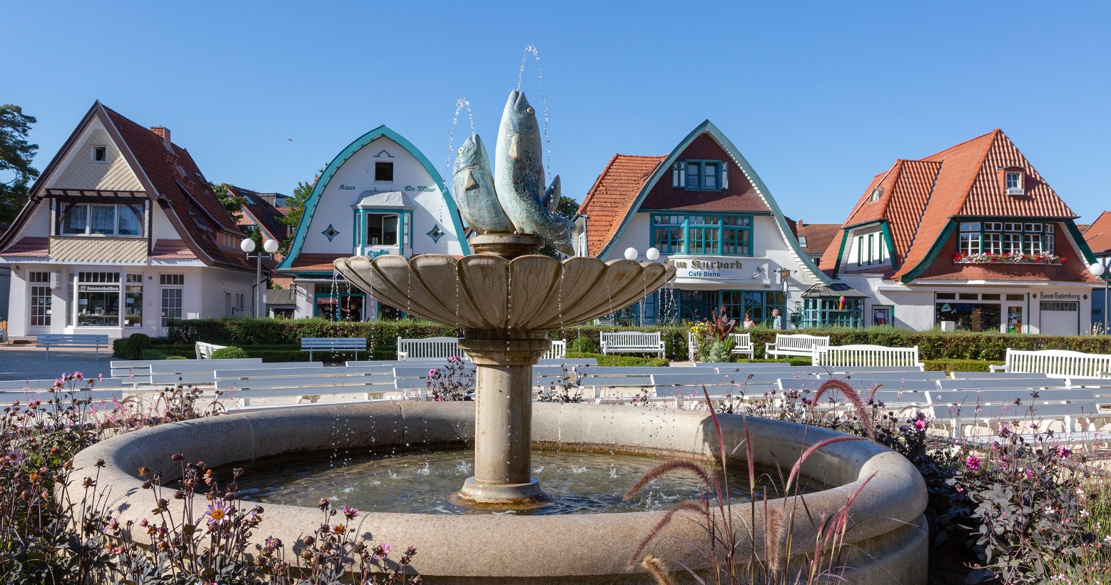 Springbrunnen im Kurpark