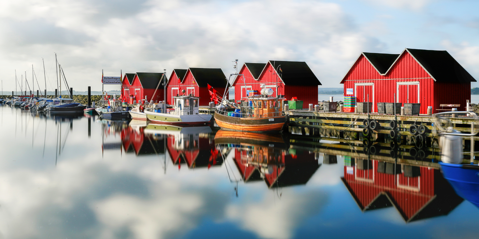 Fischereihafen an der Weißen Wiek