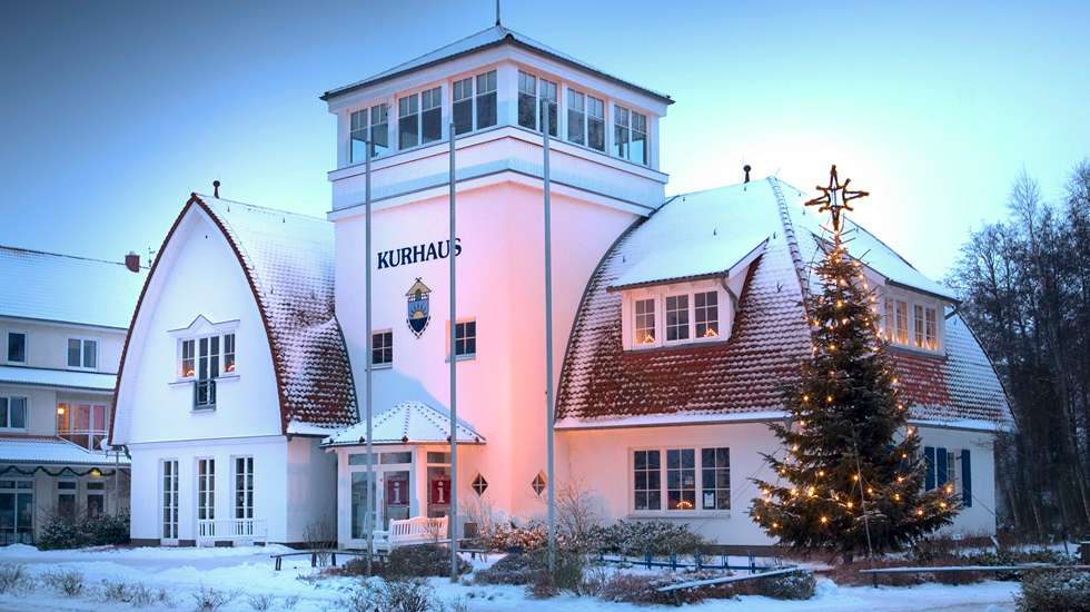 Kurhaus im Schnee