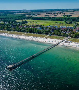 Luftaufnahme Seebrücke