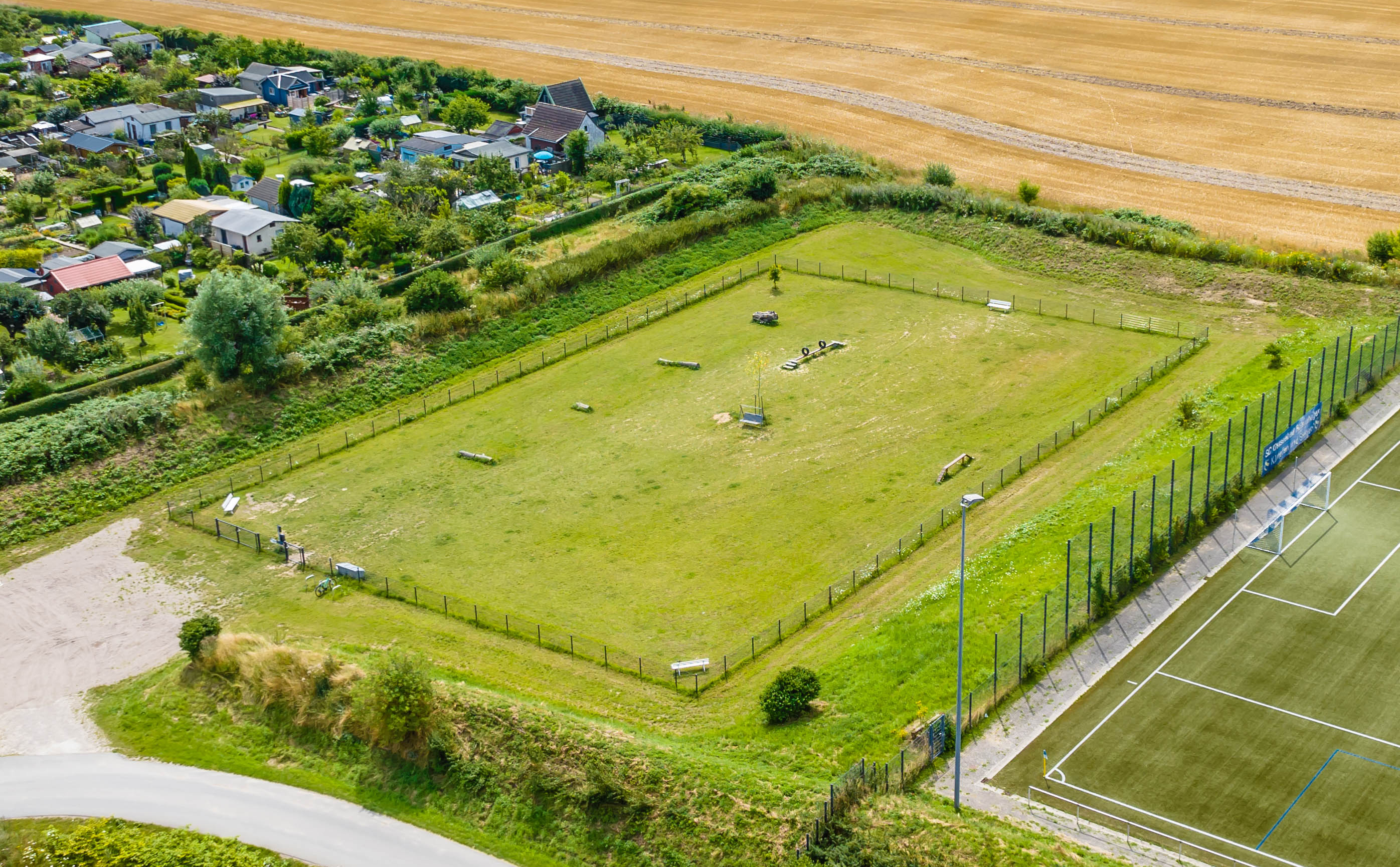 Hundewiese im Ostseebad Boltenhagen Hundewiese im Ostseebad Boltenhagen