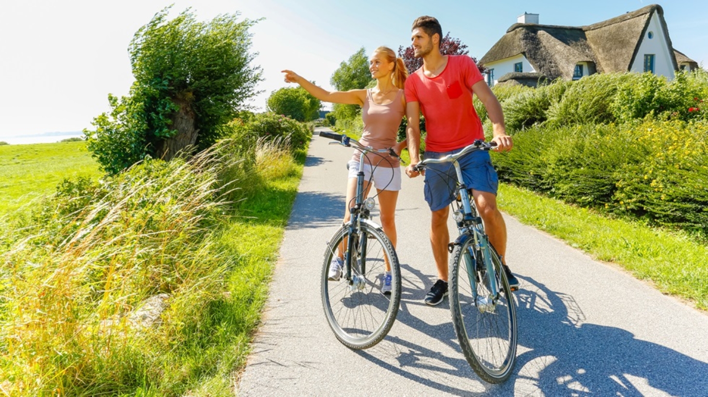 Radtour entlang der Steilküste
