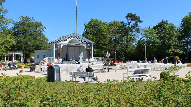 BAIS Residenz "Seestern" Ferienwohnung 2/27 Der Kurpark - Ein Ort zahlreicher attraktiver Veranstaltungen